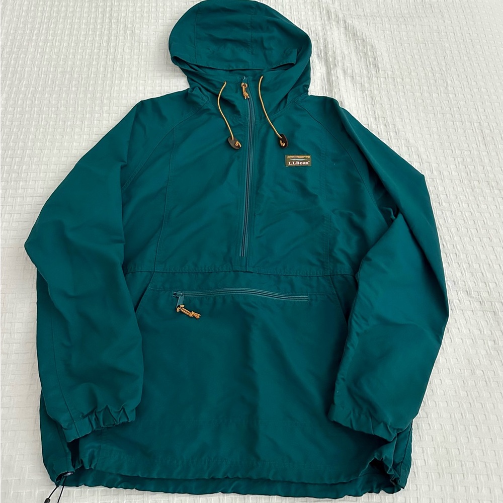 L.L. Bean | Men's Mountain Classic Anorak Green - L